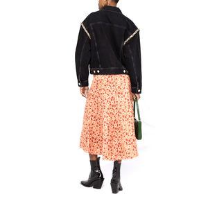 DenimJacket pour femmes bon marché à faible coût Jeans décontractés avec couleur noire Veste de haute qualité pour femmes de haute qualité - Product Image 4