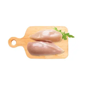 Filet de poitrine de poulet congelé de haute qualité pour griller (viande de poulet 100% à prix compétitif, parfait pour le barbecue)
