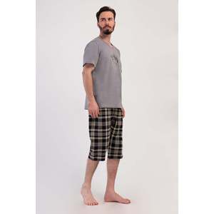 Conjunto de Camiseta sin Mangas y Pantalones Cortos con Cuello Redondo y Bolsillos para Hombre - Product Image 2