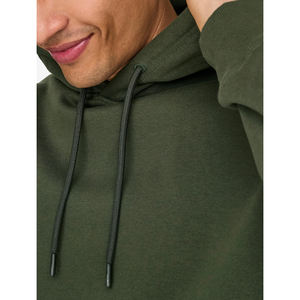 High Quality Unisex <b>Micro</b> <b>Fleece</b> Linned Hoodies Sweatshirts Blank Heavy Pullover Streetwear Oversized Hoodie <b>Men</b> - Product Image 4