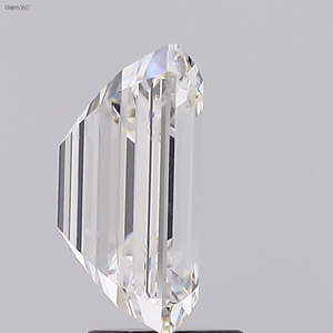 2.81ct Emerald Cut Lab-Grown Diamond IGI Certified G Color VS1 Clarity Lab-Stone - Product Image 4
