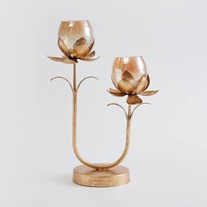 Available High Quality Round Available Glass Candle Jar for Home & Hotel Decoration New Design Best Price Metal Candle <b>Lantern</b> - Product Image 1