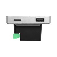 Amplificateur mural intelligent 2/4 canaux 2x25W 4x25W avec contrôle tactile, diffusion Bluetooth et radio FM pour la domotique