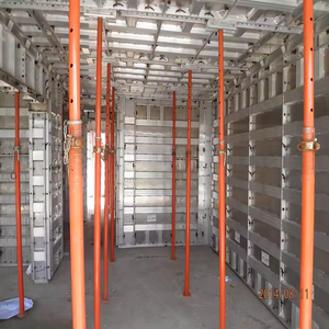 Puntales de Acero de Doble Abrazadera para Encofrado, Andamios de Alta Resistencia, Puntales para Encofrado para Uso en Construcción en Hoteles y Centros Comerciales - Product Image 4