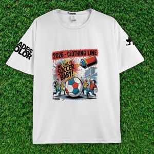 Camiseta de Fútbol con Estampado Completo para Bebés, Nuestra Famosa '¡Nos la Llamamos Fútbol Bebé!' Diseño para fanáticos de los deportes en entrenamiento - Product Image 1