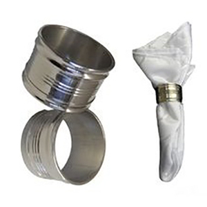 Vente en gros de ronds de serviette en métal de luxe pour cuisine et mariage Accessoires de décoration haut de gamme - Product Image 5