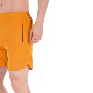 Short de sport pour hommes de super qualité Logo personnalisable Motif solide Style décontracté Respectueux de l'environnement Service OEM Caractéristique anti-rides - Product Image 6