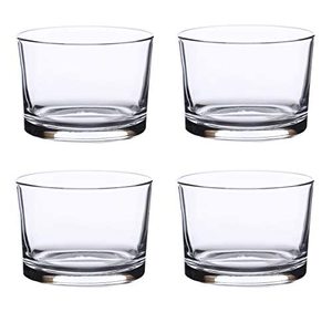 Tazón de helado de vidrio de diseño estriado con borde ancho y estilo decorativo para postres tradicionales y platos dulces modernos - Product Image 5