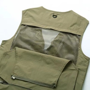 Venta al por mayor unisex uniforme logotipo personalizado voluntario chaleco prendas de vestir caza camuflaje tiro Chaleco con logotipo personalizado - Product Image 5