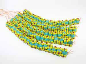 5 brins perles de verre fantaisie bijoux à bricoler soi-même faisant des perles de mode pour la décoration et l'artisanat - Product Image 5