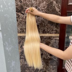 En gros Tendance Chaude 2024 Qualité Premium Couleur Claire Extension En Vrac 100% Cheveux Vietnamiens Donneur Unique Cheveux Aux Cheveux Blonds - Product Image 3