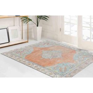 Tapis imprimé de style persan, motif ethnique, tapis de luxe lavable en machine, avec poils doux - Product Image 2