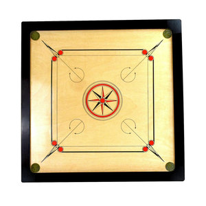 Juego de mesa Carrom de madera de alta calidad superventas fabricación paquistaní con logotipo personalizado de alta calidad a la venta - Product Image 1