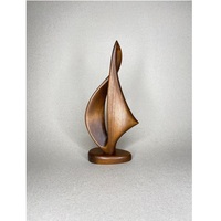 Sculpture abstraite moderne en métal design corten unique décoration de jardin extérieur exquis mariage d'art élégant d'exportation indienne