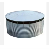Meilleur réservoir d'eau en acier galvanisé ondulé pour l'irrigation industrielle, la collecte d'eau de pluie, la filtration et l'adoucissement, garantie 5 ans