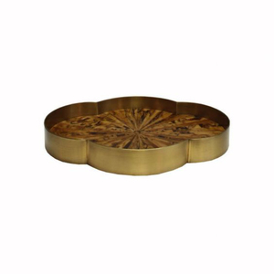 Luxury Buffalo Horn <b>Tray</b> Handmade Decorative Serving <b>Tray</b> for <b>Snacks</b> Tea Coffee Dining Table Home Kitchen Decor - Product Image 5