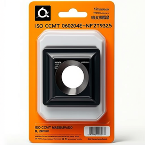 Inserto de Torneado Indexable con Recubrimiento MT-CVD ISO CCMT 060204E-NF2T9325 D. 2.8mm, Paquete de 10 para Herramientas de Torneado de Precisión - Product Image 2