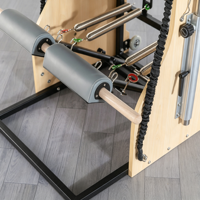 Chaise de Pilates en bois d'érable massif de haute qualité, chaise Wunda pour l'entraînement de force, studio, machine d'exercice à domicile