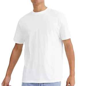 T-shirt en jersey de coupe régulière personnalisé pour hommes Conception simple et simple T-shirt graphique décontracté de haute qualité en plusieurs couleurs - Product Image 6