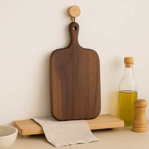 Premium Solid Acacia/Maple Passe au lave-vaisselle Durable Coin arrondi Coupe Hacher Couteau de service Planche conviviale pour la viande - Product Image 3