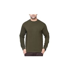 Camiseta personalizada OEM ODM para hombre, camiseta de manga larga, venta al por mayor, ropa de verano, camiseta Unisex de algodón en Stock - Product Image 3