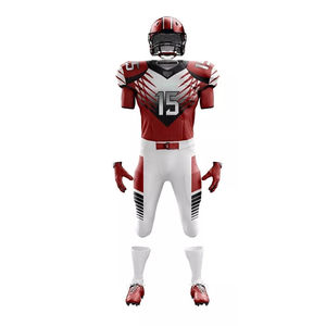 Dernier design 2026, vêtements de sport américains, ensembles d'uniformes de football, service OEM disponible, ensembles d'uniformes de football américain - Product Image 2