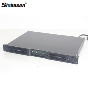 เครื่องขยายเสียง <span class=keywords><strong>Sinbosen</strong></span> <span class=keywords><strong>K4</strong></span>-<span class=keywords><strong>800</strong></span> Class d 1u 4 แชนแนล 4 โอห์ม 1200w เครื่องขยายเสียงดิจิตอล - Product Image 1