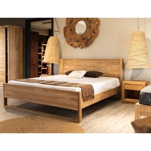 Cama de madera de teca para resort en Maldivas - Product Image 6