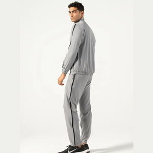 Custom Streetwear Acid Washed Vintage Tracksuit Men Streetwear Distressed Patchwork <b>Hoodie</b> and Sweatpants Set Sweatsuit Men - Product Image 3