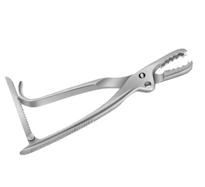 Forceps à os Farabeuf Lambotte à mâchoires droites de 24 à 34 cm, instrument chirurgical orthopédique - Product Image 2
