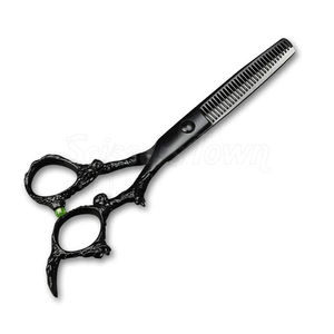 High Quality Dragon <b>Thinning</b> <b>Scissors</b> <b>for</b> Barbers Durable Stainless Steel Sharp Blades <b>for</b> Professional <b>Hair</b> Styling - Product Image 4