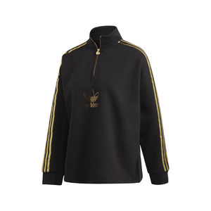 Sudadera Adidas Originals con Cierre de Cremallera, para Mujer, Color: Negro, 100% Auténtica - Product Image 1