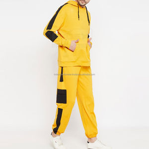 Ensemble survêtement et pantalon de jogging ajusté, tenue de sport décontractée pour homme, 2 pièces - Product Image 4