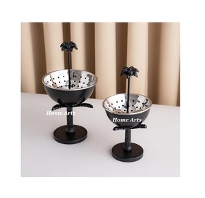 เครื่องเผาธูปสเตนเลสสตีลพร้อมดีไซน์ดอกไม้สำหรับตกแต่งบนโต๊ะ - Product Image 2