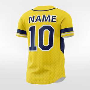 Men's Jersey <b>Baseball</b> Jersey - Eco-friendly & Reinforced Seams, Summer Custom OEM/ODM - Product Image 5