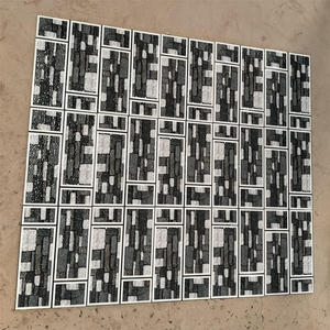 Carreaux muraux en céramique imprimés numériquement 25×375 mm Design décoratif contemporain - Product Image 4