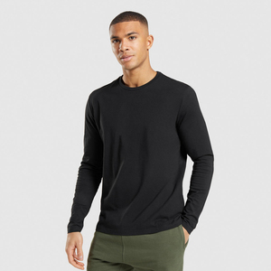 T-shirt à manches longues en coton 100% polyester à séchage rapide imprimé sur mesure Chemises de pêche pour hommes Protection solaire à l'écran Chemise vierge - Product Image 1