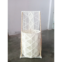 JNC Panier de rangement en macramé polyvalent pour le ramadan à usage domestique
