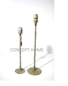 Nouvelle dernière fleur Lotus Design bougeoir en métal bougeoir décoratif pour fête de mariage Unique pot de bougie en métal - Product Image 2