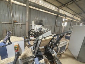 <span class=keywords><strong>5</strong></span> trục tự động quay máy tiện cho phòng ăn Hiện Đại Đồ nội thất bắc Âu ghế bành khung gỗ rắn nhà hàng ghế - Product Image 4