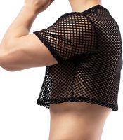 T-shirt court uni pour homme, idéal pour la gym, manches courtes, coupe classique, respirant, écologique, séchage rapide, en jersey