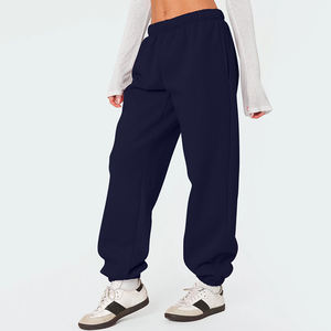 <span class=keywords><strong>Pantalon</strong></span> de survêtement <span class=keywords><strong>taille</strong></span> <span class=keywords><strong>haute</strong></span> personnalisé pour femmes vente directe d'usine <span class=keywords><strong>pantalon</strong></span> de jogging d'entraînement actif bas de salon baggy hiver pour femmes - Product Image 2