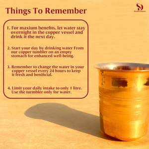 Gobelet en cuivre conception martelée traditionnelle favorise la santé améliore la digestion et maintient l'hydratation - Product Image 4