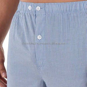 Ensemble de vêtements de nuit pour hommes de qualité supérieure Peignoir respirant à manches courtes 2 pièces en tricot à un prix - Product Image 6