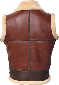 Nueva Chaqueta de Hombre para Caza y Deportes al Aire Libre, Estilo Vintage, de Lona y Cuero Genuino, Impermeable, con Bolsillos con Cremallera - Product Image 2