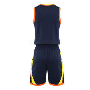 Ropa de baloncesto de talla grande de secado rápido Conjuntos de uniformes deportivos transpirables de diseño único - Product Image 2