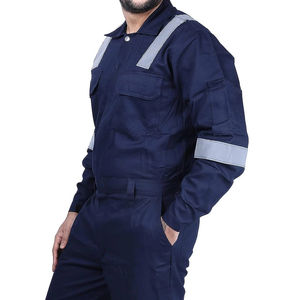 Traje de mecánico de tienda de trabajo general de seguridad de alta calidad Ropa de trabajo de construcción Uniformes de ropa de trabajo industrial - Product Image 3