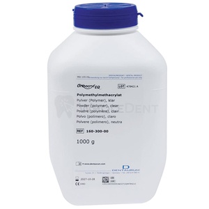 Poudre acrylique transparente Dentaurum Orthocryl 1 kg pour équipement et accessoires de thérapie orale - Product Image 2