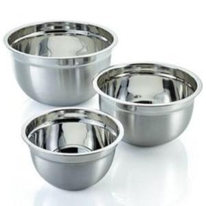 Tazón de servicio de acero inoxidable a prueba de arañazos, diseñado para uso frecuente en hogares, restaurantes y restaurantes al aire libre - Product Image 6