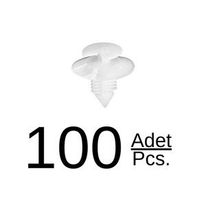 Clip de fixation de garniture de porte pour Lada Fiat VW Mercedes Porsche 911 - 100 pièces - Product Image 1